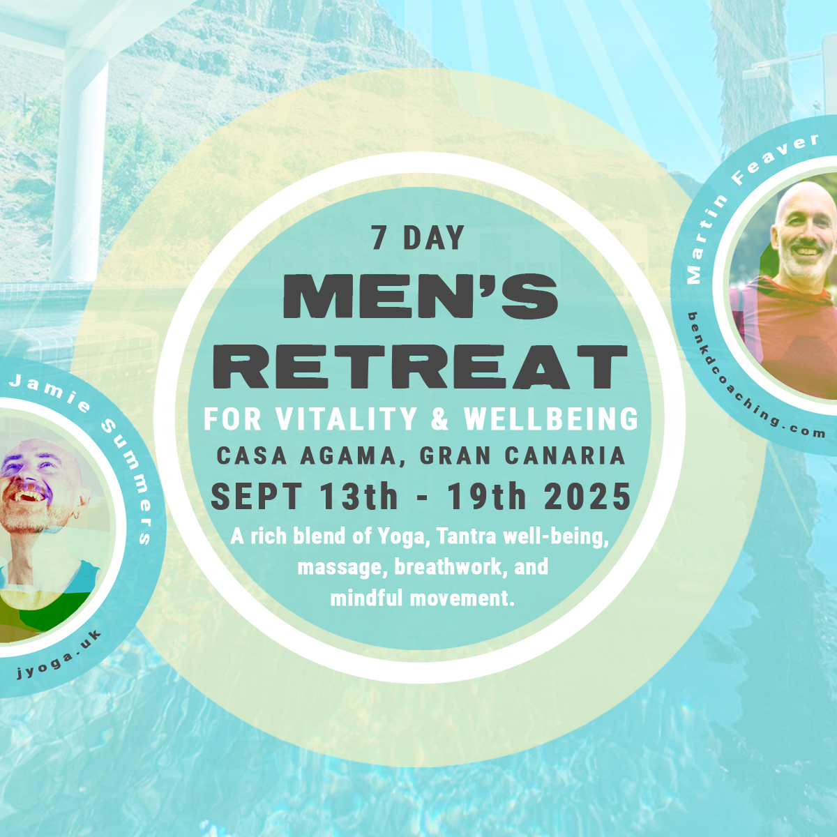 Gran Canaria men’s retreat artwork